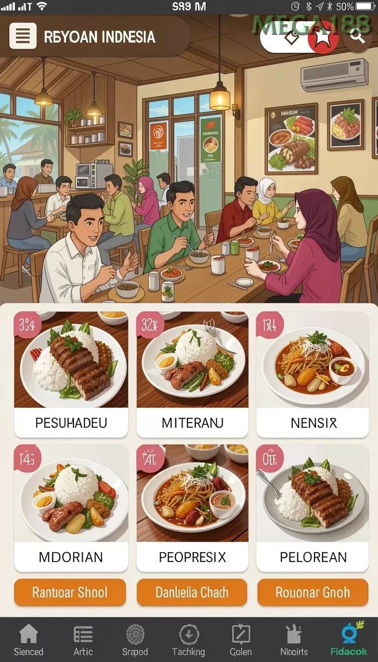 Cuplikan layar KAYAWIN303 — menu navigasi