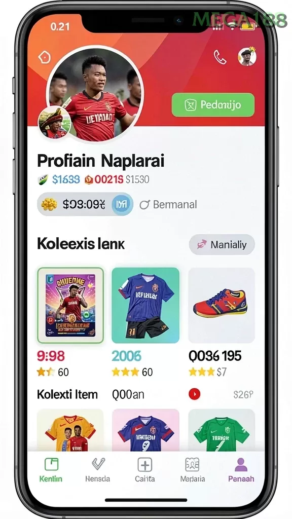 Cuplikan layar PROMO — pengaturan akun